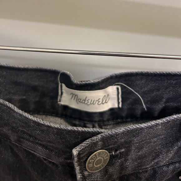 Madewell Perfect Summer Jean in Crawley Black Wash Size 31 EUC E0595 - Picture 7 of 9